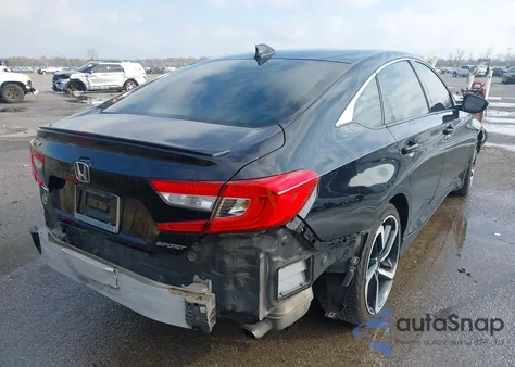 2019 Honda Accord Sport from USA, damaged, VIN 1HGCV1F3XKA148192